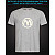 tshirt with Reflective Print Magic The Gathering - XS grey