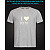 tshirt with Reflective Print I Love KYIV - XS grey