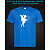 tshirt with Reflective Print Little Fairy - XS Lightblue