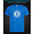 tshirt with Reflective Print Bitcoin - XS Lightblue