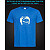 tshirt with Reflective Print Troll Girl - XS Lightblue