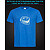 tshirt with Reflective Print Trollface - XS Lightblue