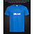 tshirt with Reflective Print SKAM - XS Lightblue