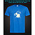 tshirt with Reflective Print Stewie Griffin - XS Lightblue