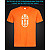 tshirt with Reflective Print Juventus - XS orange