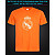 tshirt with Reflective Print Real Madrid - XS orange