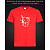 tshirt with Reflective Print Hello Kitty - XS red