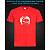tshirt with Reflective Print Troll Girl - XS red