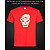 tshirt with Reflective Print Call Of Duty Black Ops - XS red