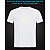 tshirt with Reflective Print Dragon Head Print - XS white