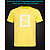 tshirt with Reflective Print Fendi Sign - XS yellow