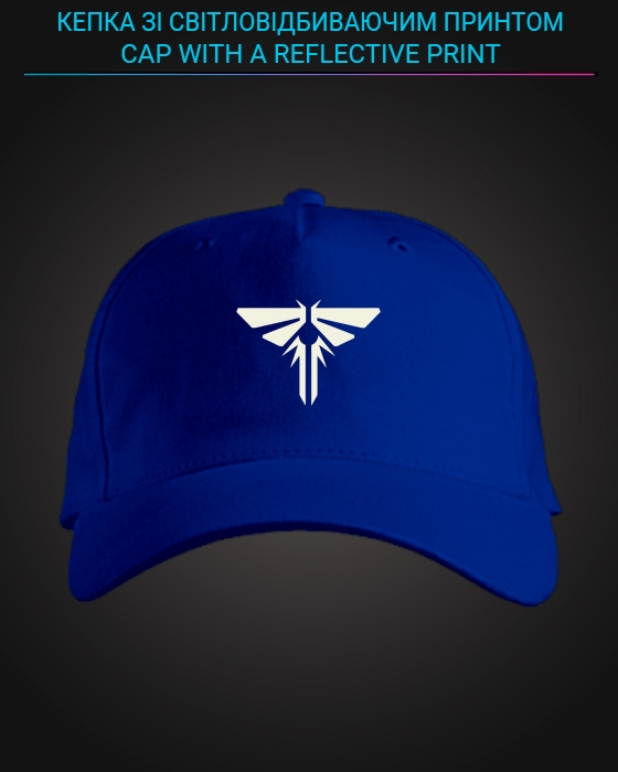 Cap with reflective print The Last Of Us - blue