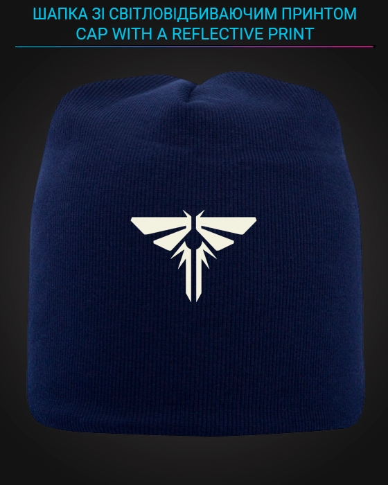 Cap with reflective print The Last Of Us - blue