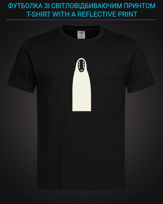 tshirt with Reflective Print Spirited Away - XS black