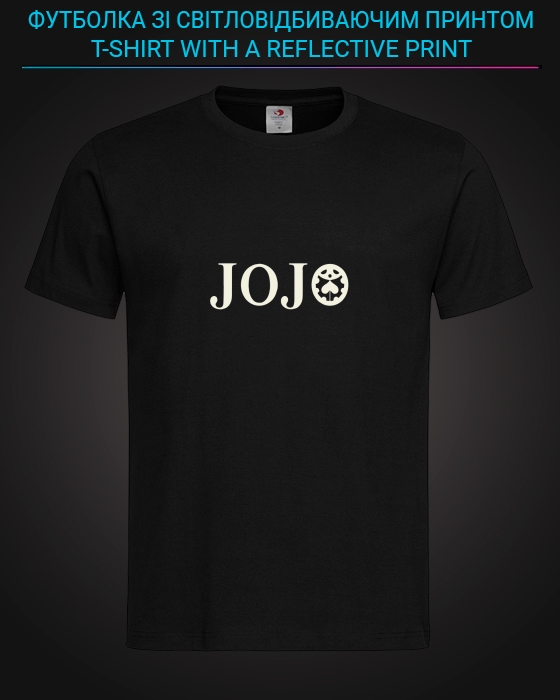 tshirt with Reflective Print Jojo - XS black