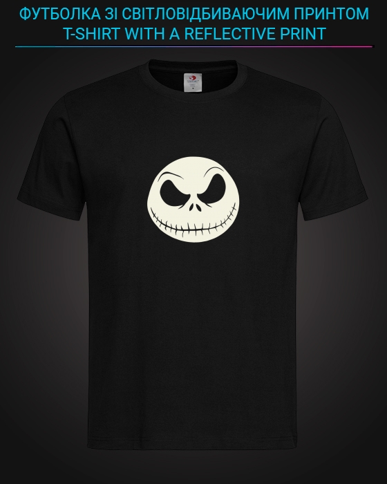 tshirt with Reflective Print The Nightmare Before Christmas - XS black