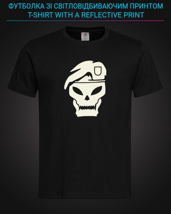 tshirt with Reflective Print Call Of Duty Black Ops - XS black